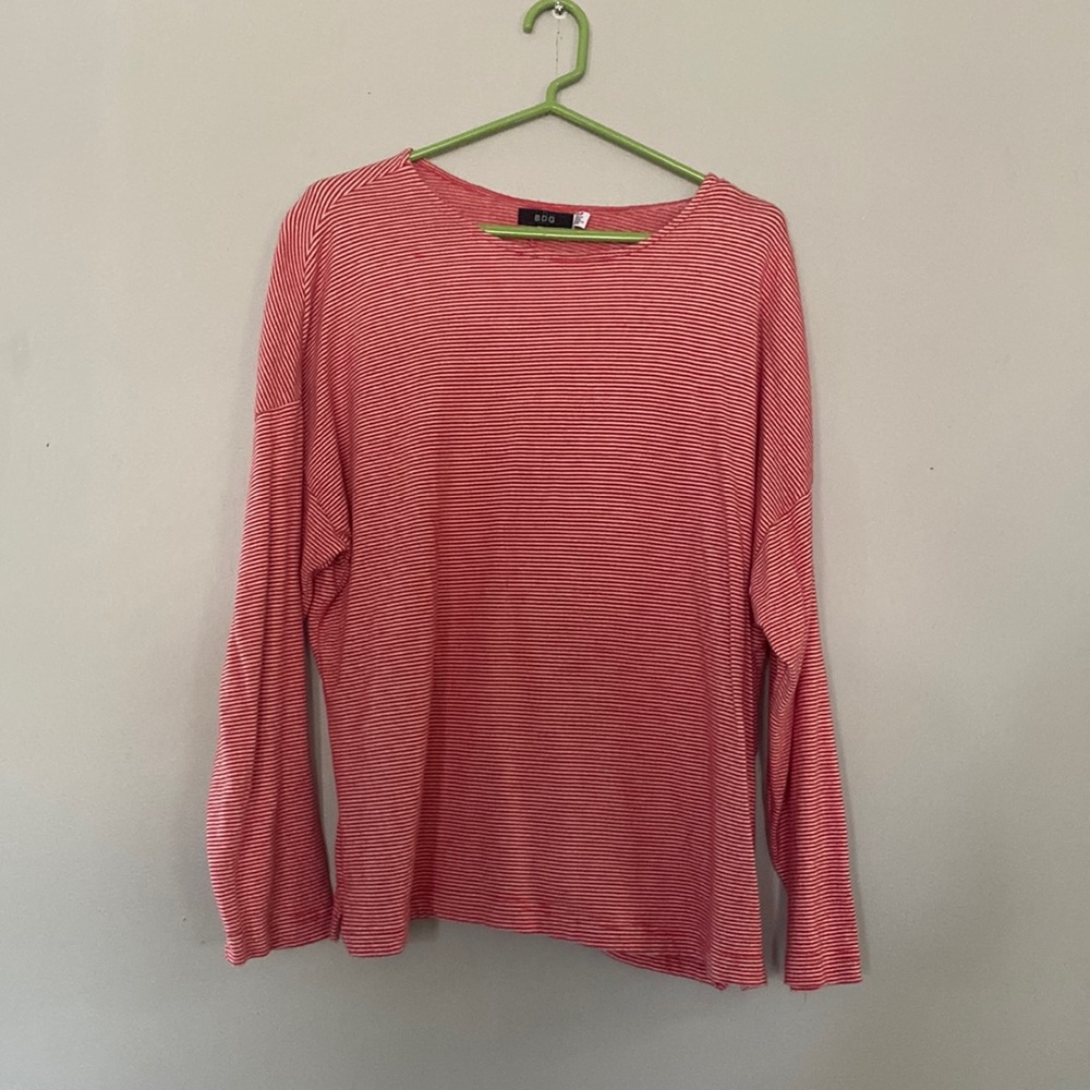 BDG - Urban Outfitters Red Striped Sweater